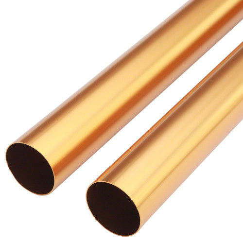 6061 T5 Tubo de aluminio anodizado de color de aleación de aluminio redondo